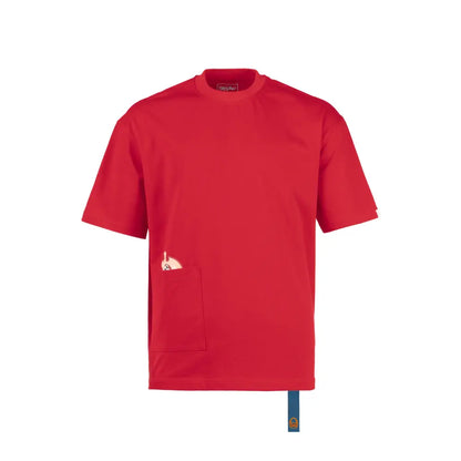 Energetic Series Red Oversize T-shirt