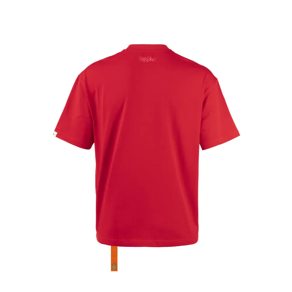 Energetic Series Red Oversize T-shirt