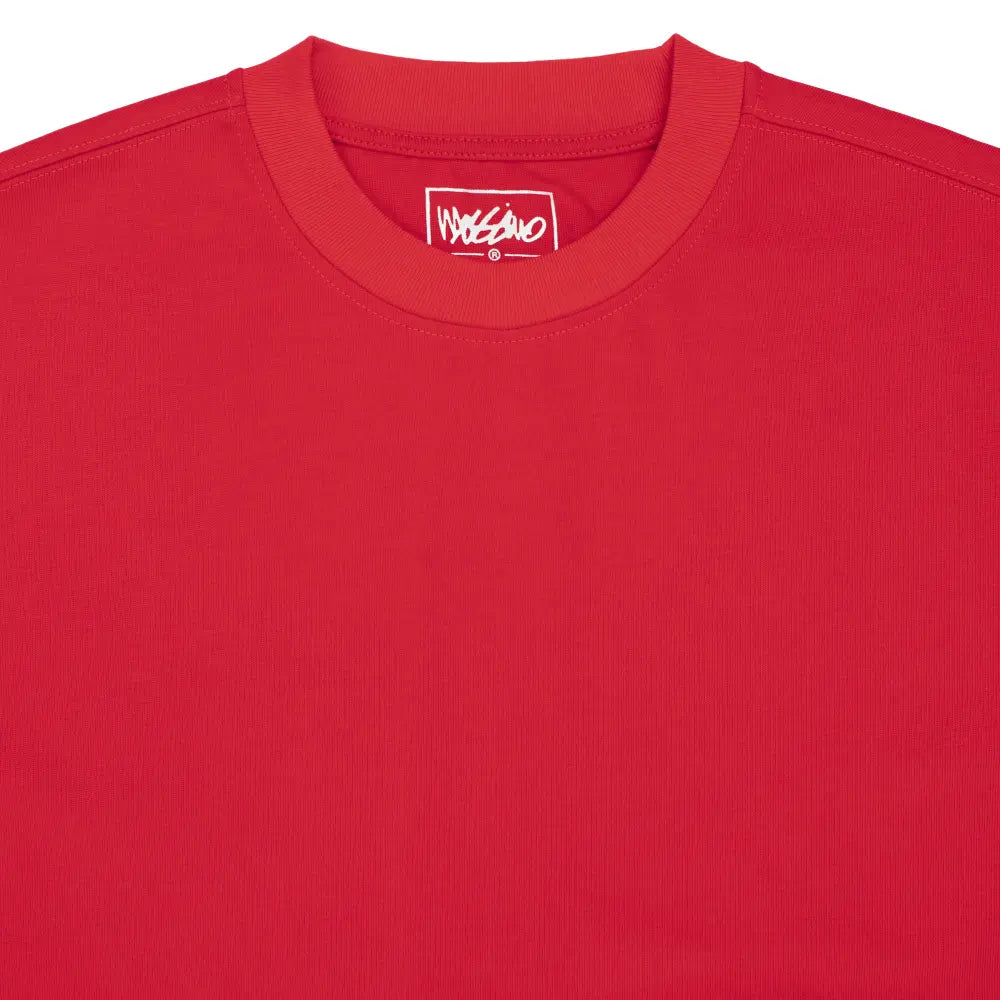 Energetic Series Red Oversize T-shirt