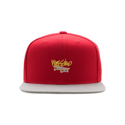 Skateboard Graphic Snapback Cap