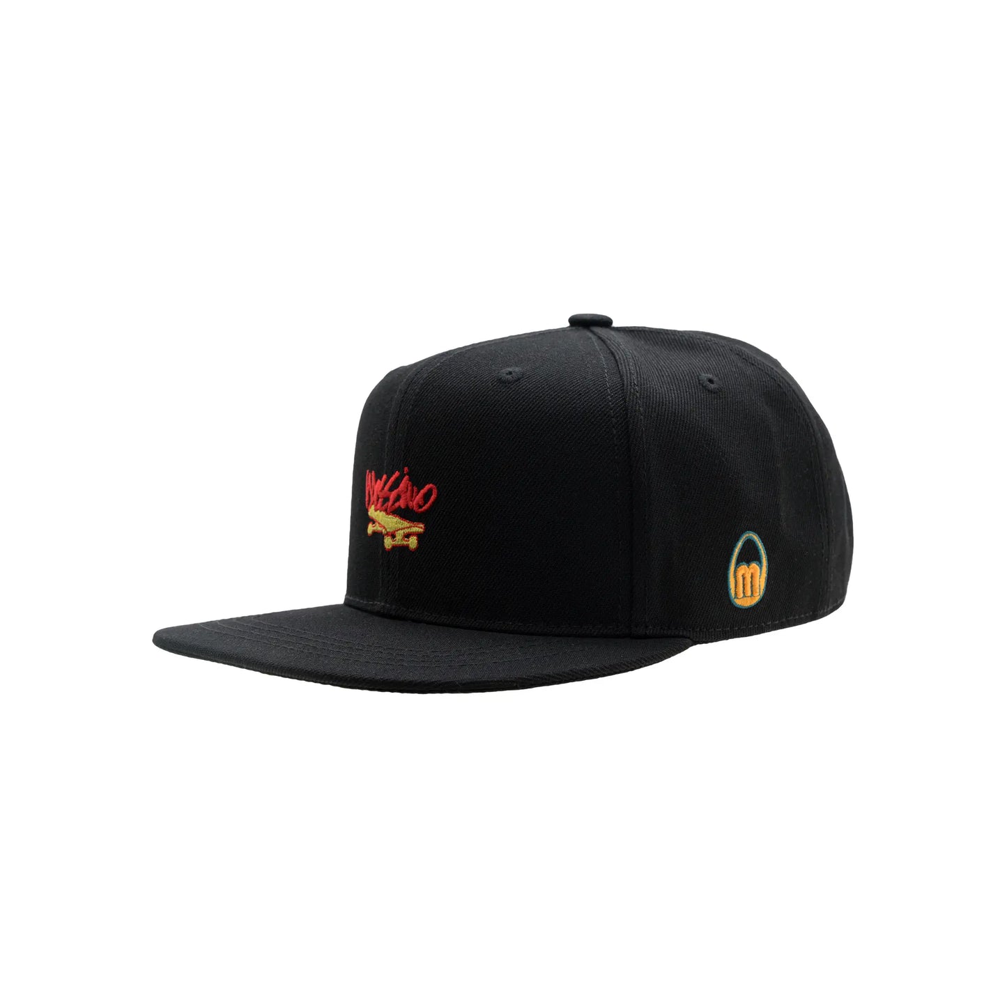 Skateboard Graphic Snapback Cap