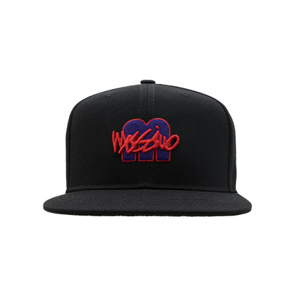 Signature "M" Logo Flat Bill Cap