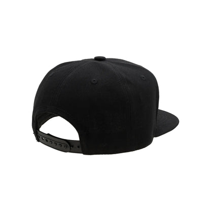 Graphic Embroidered Flat Bill Cap