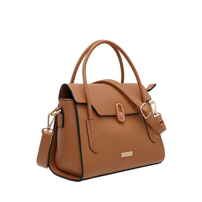 Ladies Tote with Front Flap Cover