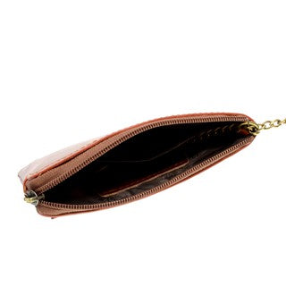 Oil-tanned Leather Coin Pouch